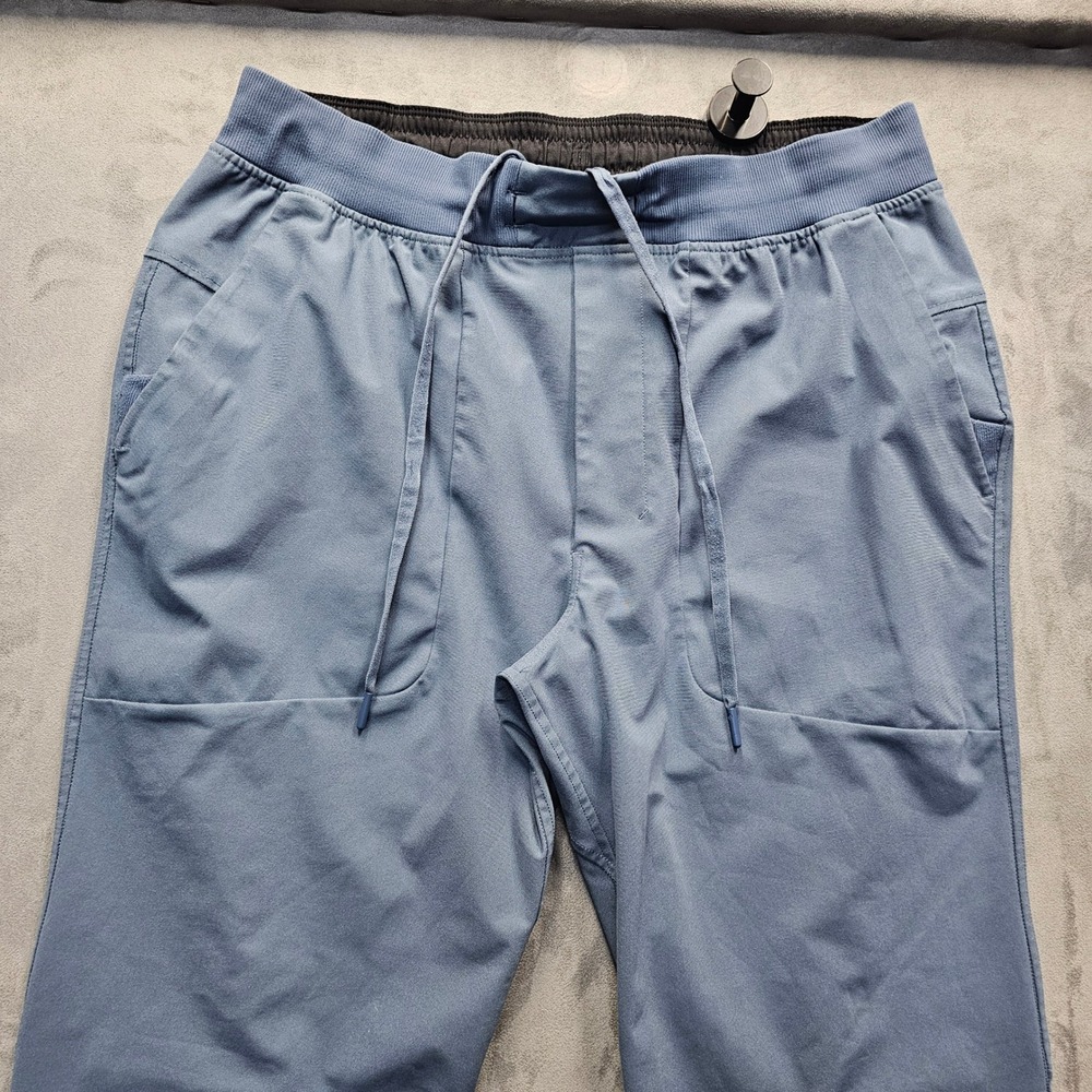 Lululemon ABC Jogger Mens XL Blue Grey Drawstring Tapered Pants M5A85S